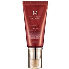 Missha BB Creams Missha M Perfect Cover BB Cream SPF 42 PA #13 Bright Beige Amazon Code Verified for Authenticity, 50ml, Concealing Blemishes, dark circles, UV Protection