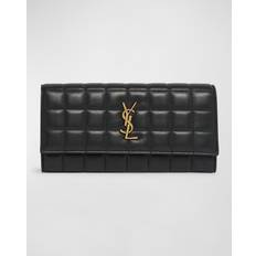 Wallets & Key Holders Saint Laurent Large Flap Wallet - Black