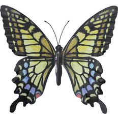 Blue Garden Decorations Primus Yellow, Blue Large Metal Butterfly Garden Wall Art Gift