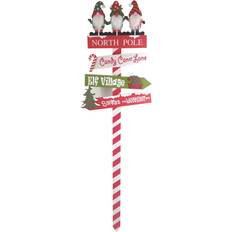 Candy Cane Lane North Pole Stake