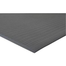 Flooring Genuine Joe Sold by: PNWB Office Products, Air Step Anti-Fatigue Mat Warehouse 36 Length x 24 Width x 0.38 Thickness Vinyl Vinyl Foam Black Bundle of 10 Each