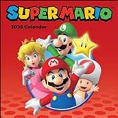 Kontorartikler Nintendo Super Mario 2025 Wall Calendar