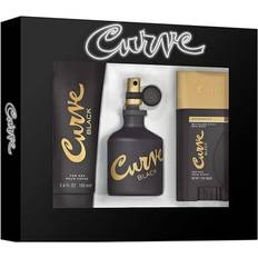 Eau de Cologne Curve Curve Black Cologne 4 Gift Set 2.5 Fl. Oz. Count