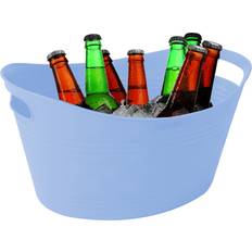 Blue Ice Buckets Shop4allsorts Small Blue With Handles Drink Tub Party BBQ Ice Bucket