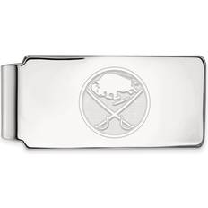 Money Clips LogoArt Sterling Silver NHL Buffalo Sabres Money Clip