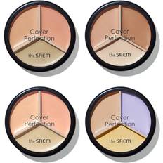 Multicolour Concealers The Saem Cover Perfection Triple Pot Concealer 4.5g*3 05 Dark Up Beige