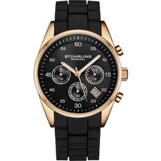 Stührling Watches Stührling Tempo Chronograph 42mm Black One Size