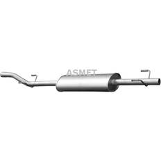 Avgassystem ASMET 02.046 Mittenljuddämpare Mellan Ljuddämpare, mittenljuddämpare MERCEDES-BENZ: Sprinter 3-T Minibuss, Sprinter 3-T Flak/Chassi