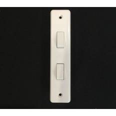 Crabtree 2 gang 2way architrave light switch 5amp