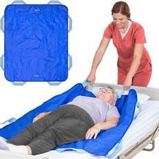 Crutches & Medical Aids Positioning bed pads for elderly 48" x 40” draw sheets for hospital bed, re. Blue 1.26 Pounds