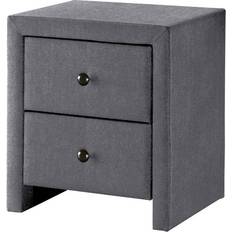 Halmar PRIMA Grey Sengebord 41x48cm