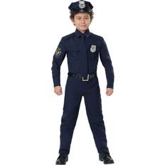 Police Tenues de soirée Fun Costumes Child Police Officer Costume Kid's Police Halloween