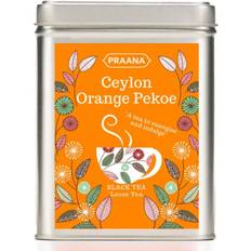 Orange Tea Praana Tea Ceylon Orange Pekoe Loose Black Gift Tin 99.22g