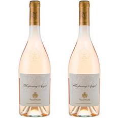 Whispering Angel Cotes De Provence Rose 2021, 75 cl Award Winning Rosé Wine Box of 2 bottles