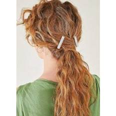 Hair Products Accessorize Set of 2 Crystal Leaf Salon Clips