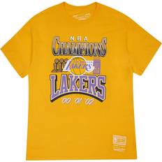 Eget tryck T-shirts Mitchell & Ness Lakers 3X Champions Tee Male XXL