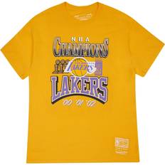 Basketball T-shirts Mitchell & Ness T-shirt Los Angeles Lakers Jaune