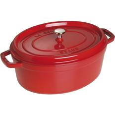 Staub Ovale La Cocotte Pfanne 31cm mit Klappe