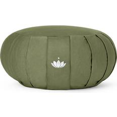 Lotuscrafts Zafu meditationskudde Zen höjd 15 cm spelt-fyllning tvättbar golvkudde för meditation yogakudde meditationskudde yogakudde med innerskydd GOTS-certifierad