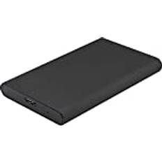 SUYING Bärbar HDD extern hårddisk 2 tb 1 tb 500 GB/120 gb, 2,5 tum USB 3.0 säkerhetskopieringslagring, lämplig för stationära datorer, bärbara datorer, Ps4, Xbox, smart TV 80 GB, svart