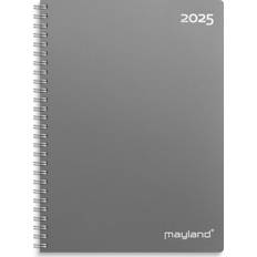 Mayland Agenda A5 Ugekalender Højformat Mørkegrå PP-plast 2025