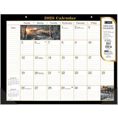 Lang 2025 Terry Redlin Desk Pad