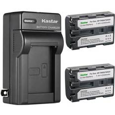 Kastar 2-Pack Battery AC Charger Replacement for Sony HVR-A1