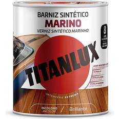 Protección de madera Pinturas Barniz Sintético Marino Brillante 0.250 L Titanlux M13100014 Protección de madera Transparente