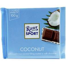 Ritter Sport chocolate coconut filling 100g box 99.22g