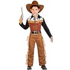 Maskerad Boland Kinderkostüm Cowboy, 3-teilig, Faschingskostüm für Mottoparty, Halloween oder Karneval, Wilder Westen