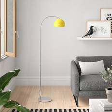 D Floor Lamps Latitude Run Derosier 150cm Arched Floor Lamp