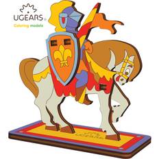 Ugears 10009 3D Colouring Model Knight Wooden Model Kit