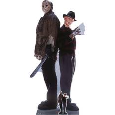 Stickers et Décorations Murales Star Freddy vs jason halloween double lifesize cardboard cutout 195cm