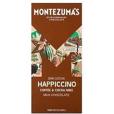 Montezuma´s Montezumas happiccinno milk chocolate + coffee & cocoa nibs 90g