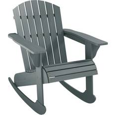 Garden Chairs OutSunny Wooden Adirondack Rocking