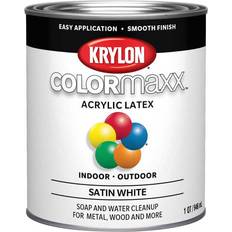 Krylon Valspar 1 Quart White Gloss COLORmaxx