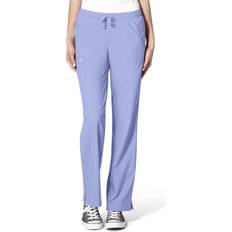 Work Pants WonderWink W123 Women’s Drawstring Scrub Pant — Ceil Blue