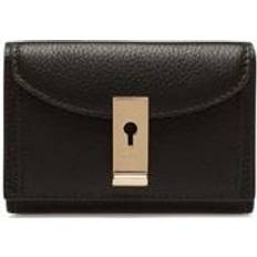 Bally logo-plaque leather - women - Calf Leather/Bovine Split Black