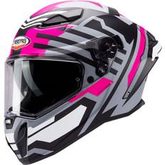 Caberg Drift Evo II Horizon, Integralhelm Matt Grau/Schwarz/Pink