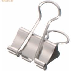 Sølv Penneholdere Maul y 214 Foldback Clip Nikkel 19 mm 12 stk