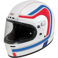 Garibaldi G07x Fiberglass Full Face Helmet White