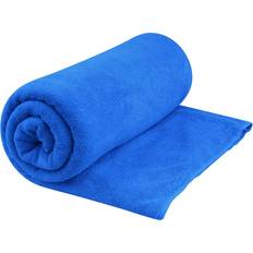 Sea to Summit Tek Towel, Plush Camping and Travel Towel, X-Large Beach Towel, Cobalt Blue