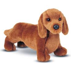 Dogs Soft Toys Douglas Gretel Red Dachshund Dog Brown Kids Toys from Maisonette