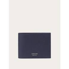 Wallets & Key Holders Ferragamo Men Classic wallet Blue