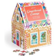 Classic Jigsaw Puzzles Galison Gingerbread Cottage 500 Piece Puzzle in a House