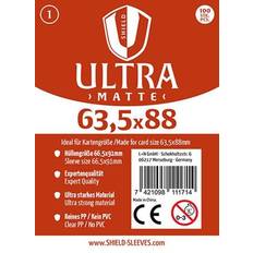 Shield Shield Sleeves 1027377 - Shield Ultra Matte 1, 100 Super Sleeves 88 Spielkarten-Schutzhüllen