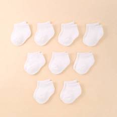 0-1M Socks Children's Clothing Shein Pairs Of Baby Unisex Socks Toddler Low Cut Nude Socks