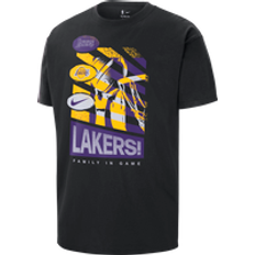 Nike Los Angeles Lakers Courtside Men's NBA T-Shirt Black