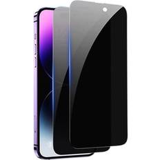 [2-PACK] Privacy iPhone 15 Pro Max skjermbeskytter