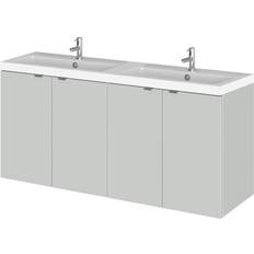 Bathroom Furniture Hudson Reed 1200Mm Double Gloss Mist